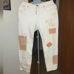Ralph Lauren patchwork jeans